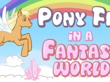 Pony Fly in a Fantasy World